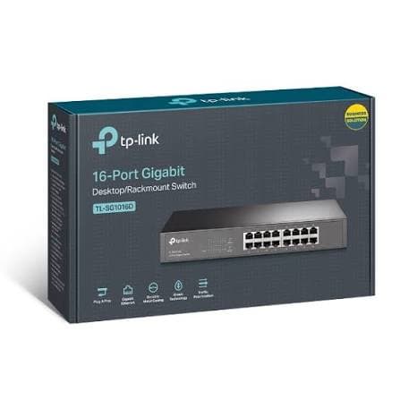 TP-Link TL-SG1016D 16-Port Gigabit Switch