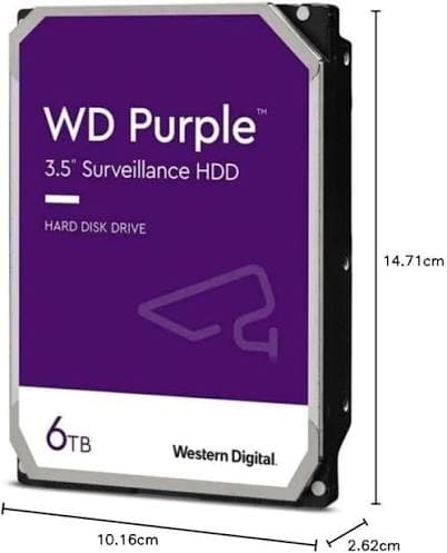 Western Digital Purple 6TB Surveillance HDD